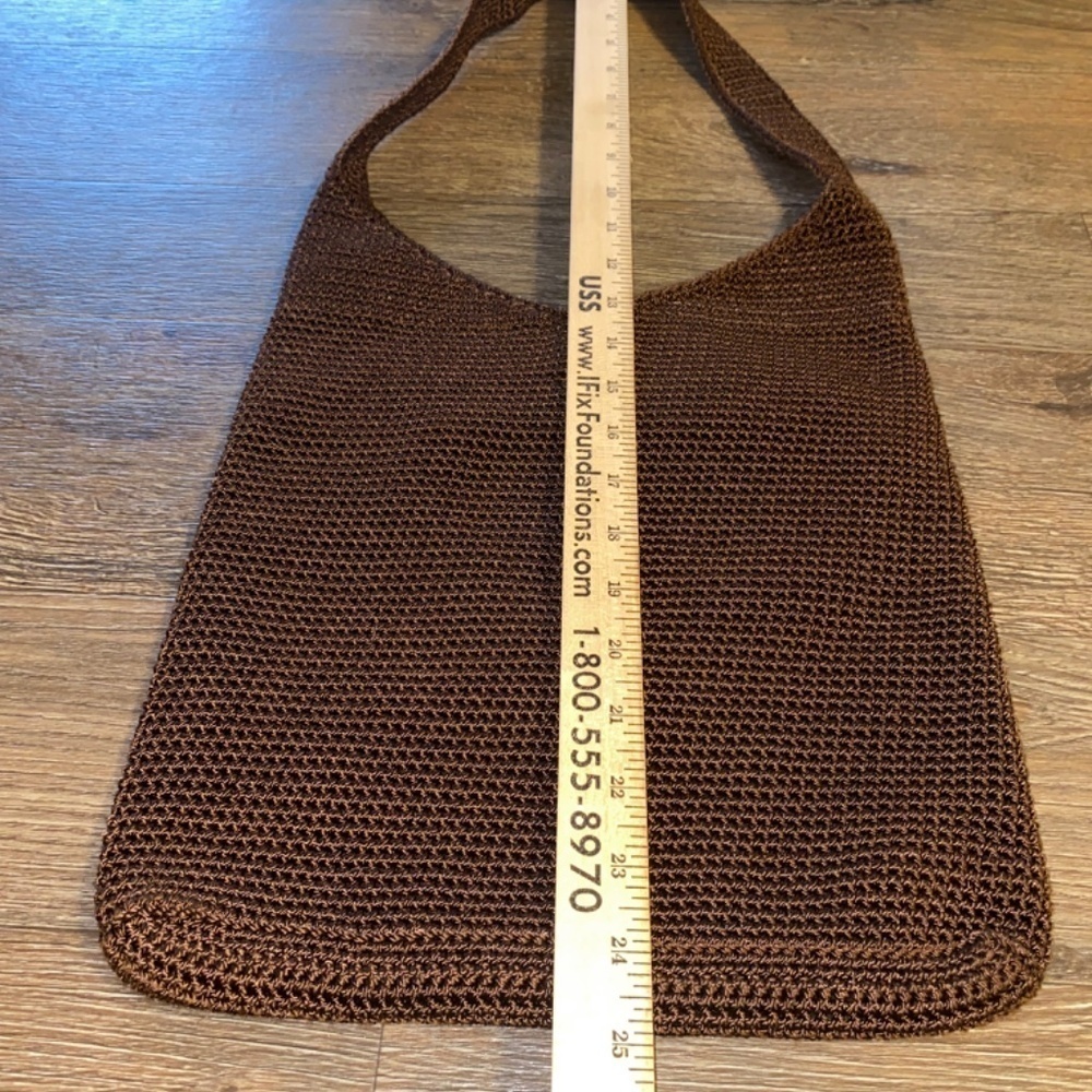 THE SAK Vintage Brown crochet shoulder bag - Picture 9 of 9